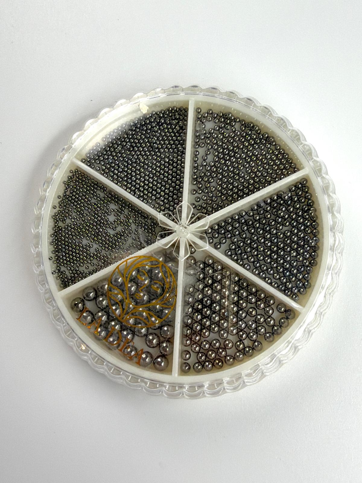 STRASS CIRCLE BLACK