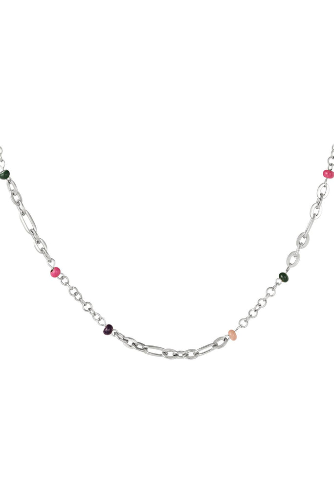 SILVER COLOUR NECKLACE