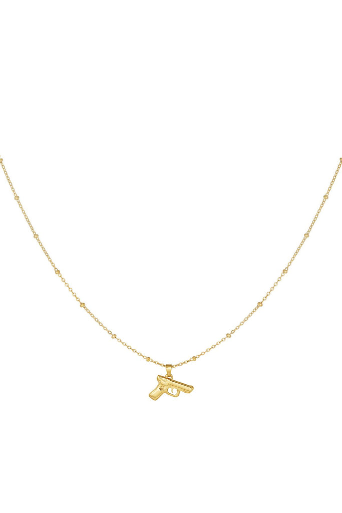 DRESS TO KILL NECKLACE GOLD