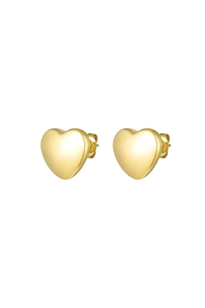 HEART STUD EARRINGS