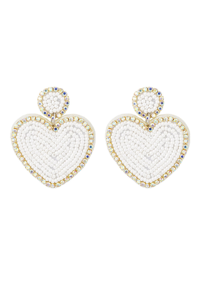 STATEMENT HEART EARRINGS
