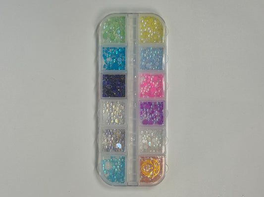 TRAY RAINBOW TEAR DROPS