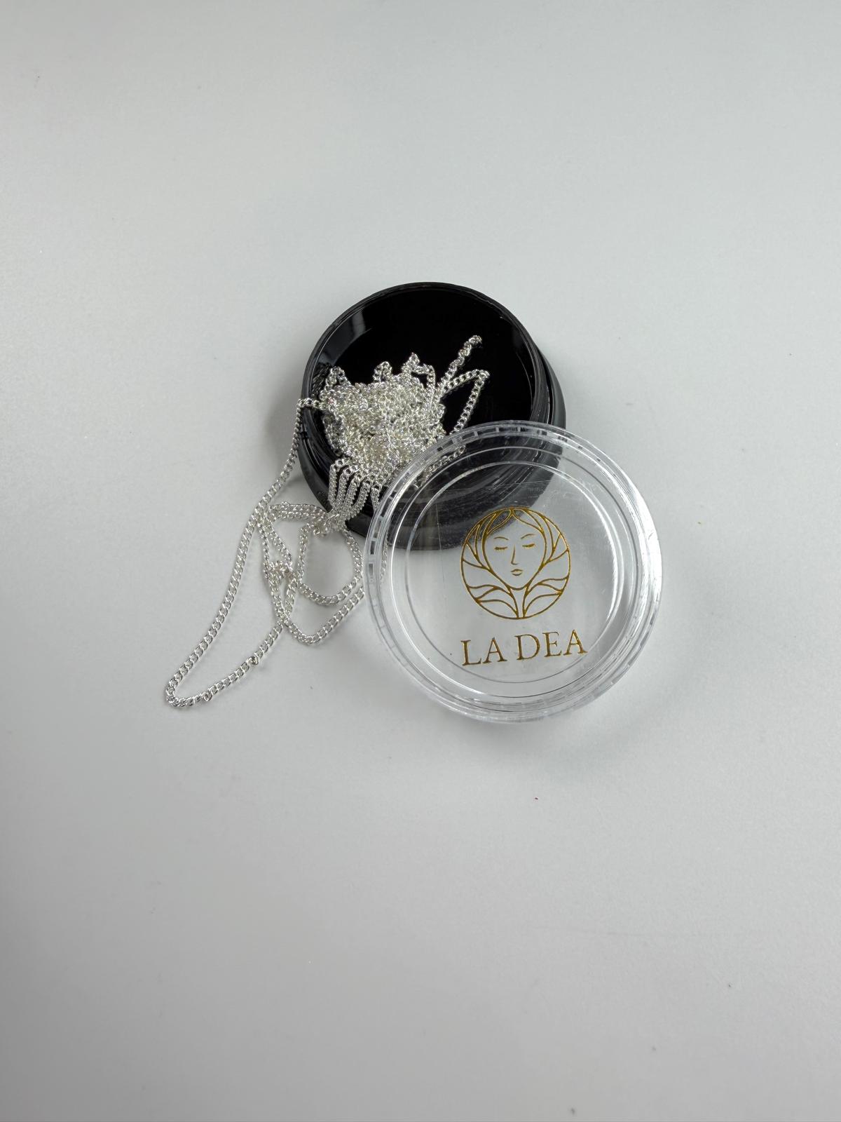 KETTING STRASS SILVER