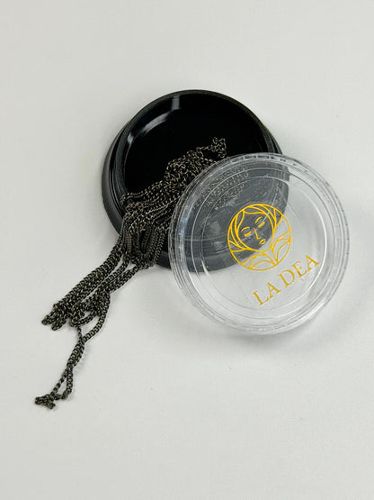 KETTING STRASS BLACK