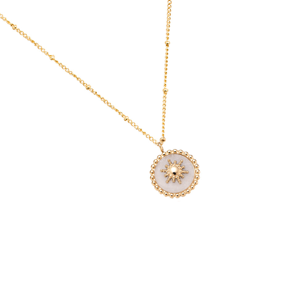 Moonlight necklace gold